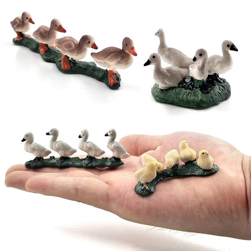 Bonsai Garden Japan - Simulatie Kip Eend Gans Boerderij Dierenmodel