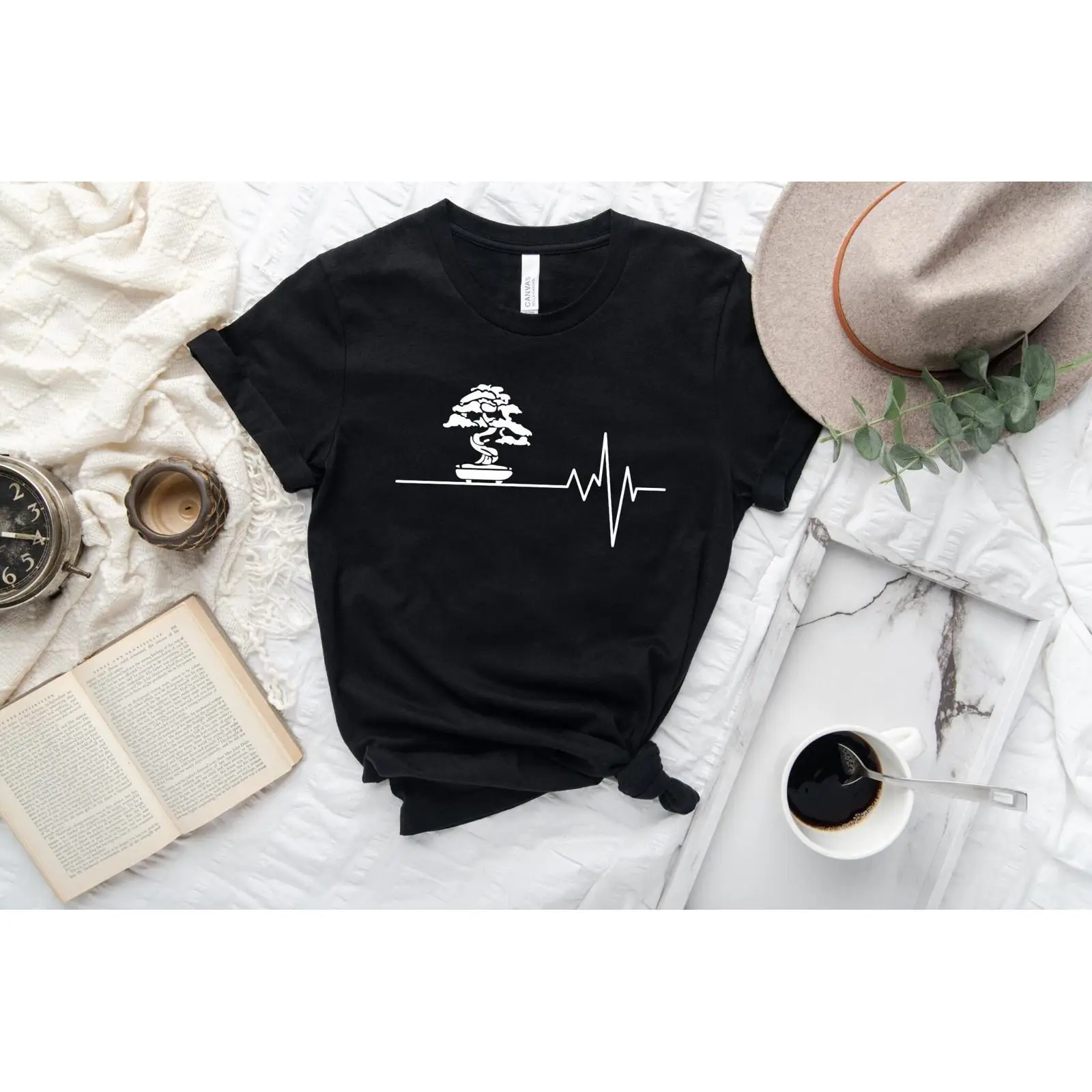 Bonsai Garden Japan - Bonsai hartslag T-shirt Japanse tuinieren Japan