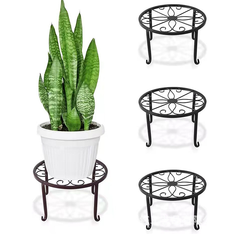 Bonsai Garden Display Stands - 1Pc Metalen Plant Stand Bloempot Basishouder