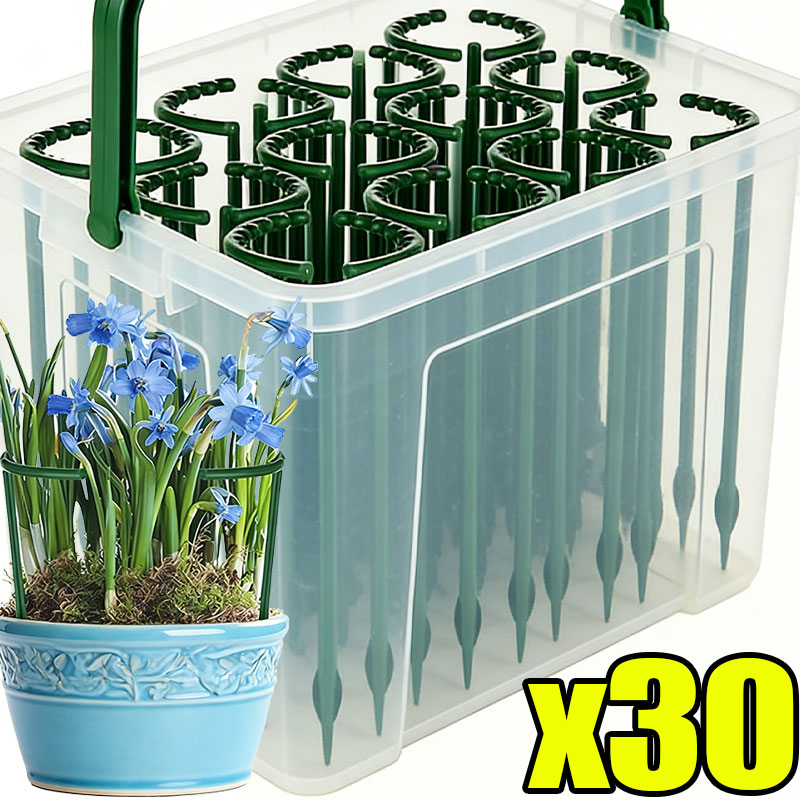 Bonsai Garden Accessories - 30-1PCS Plastic Plant Ondersteuning Halve Cirkel