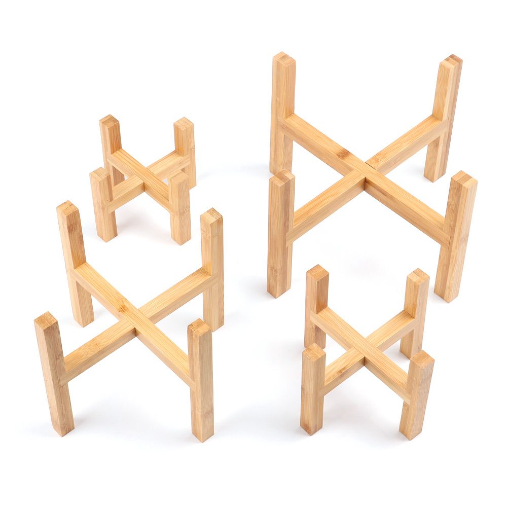 Houten Bloempot Houder Staande - Bonsai Garden Display Stands recensie en prijs