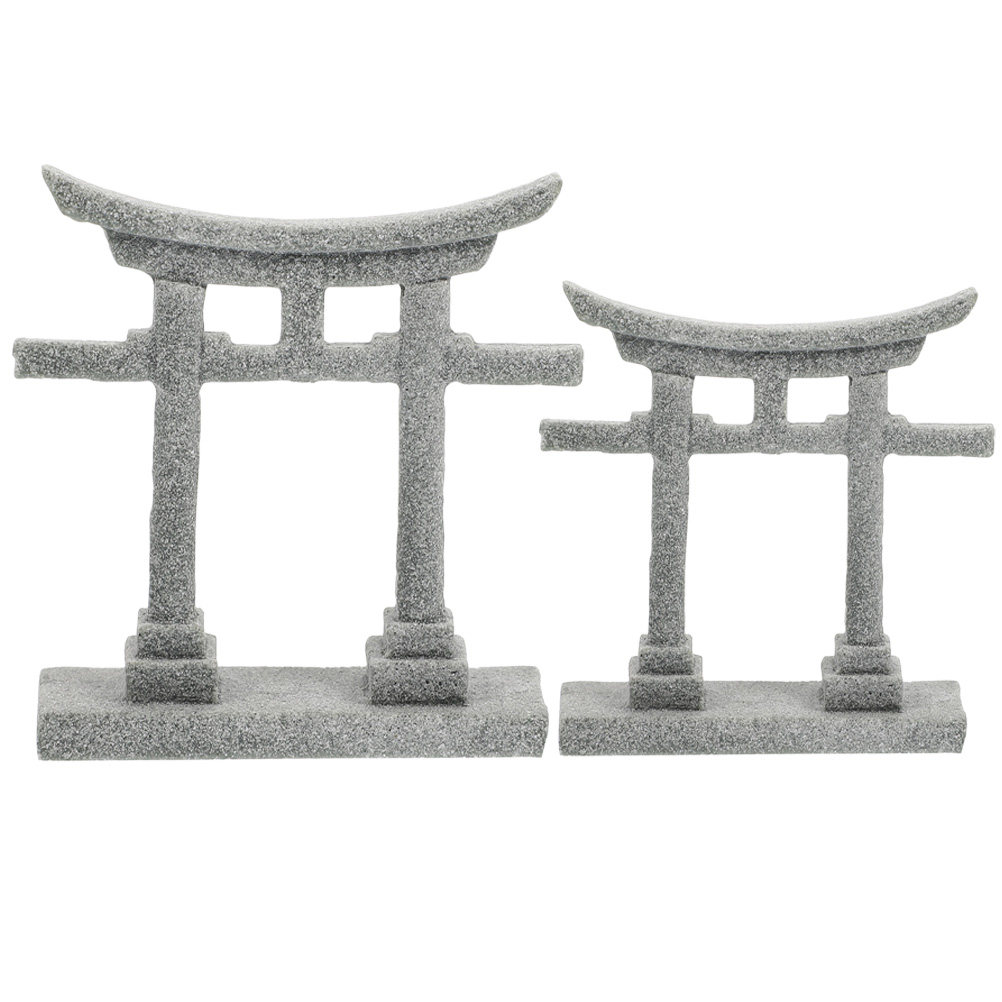2 stuks Torii-poort visbakdeco - Bonsai Garden With Sand recensie en prijs