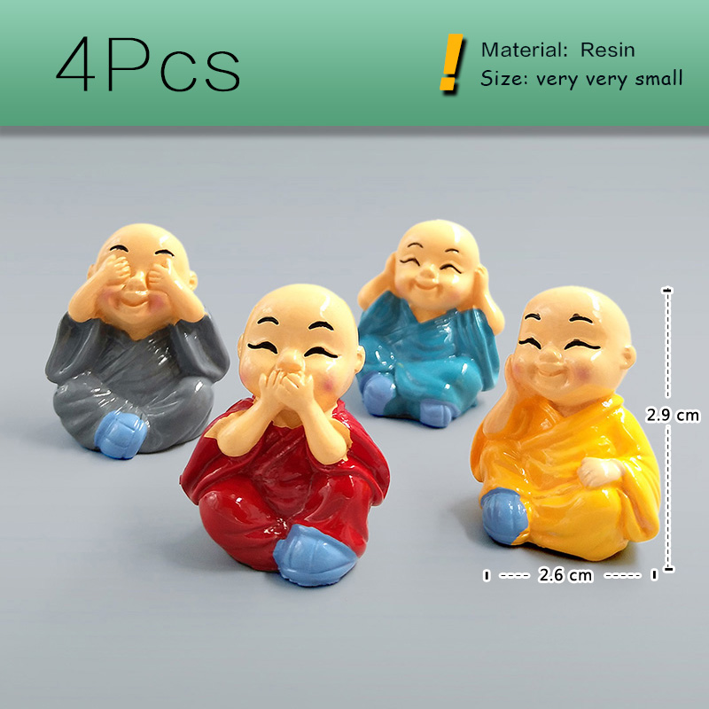 4 stks Chinese Kongfu Monnik M - Bonsai Garden Japan recensie en prijs