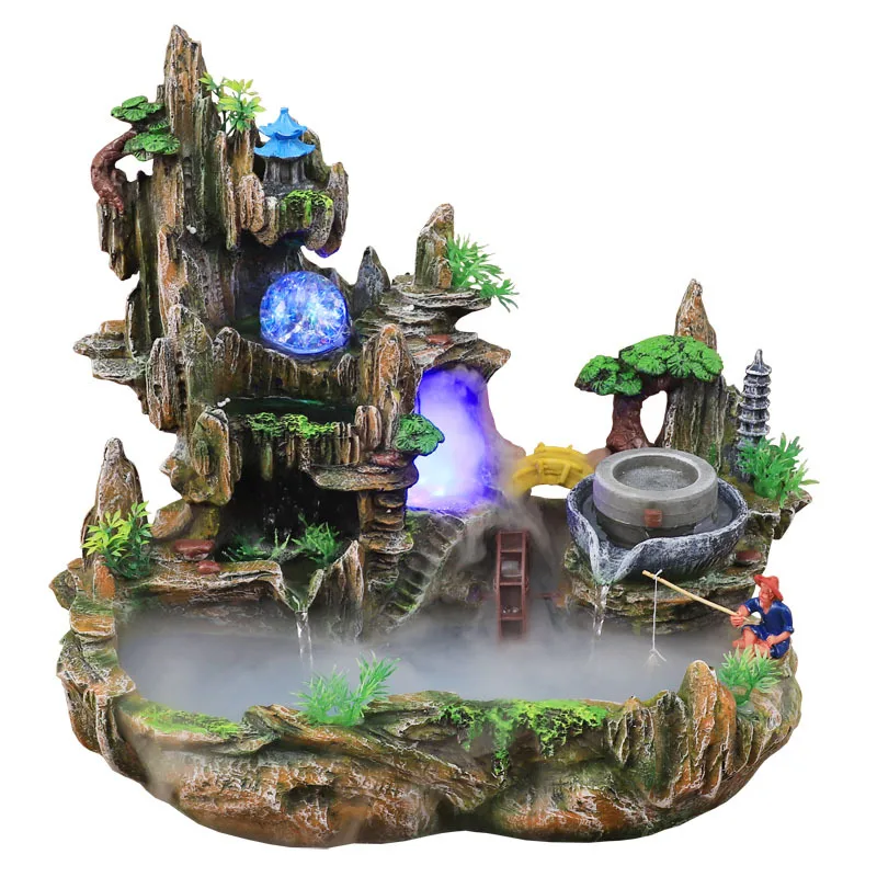 Mountain View Rotstuin Fontein - Bonsai Garden Fountain recensie en prijs