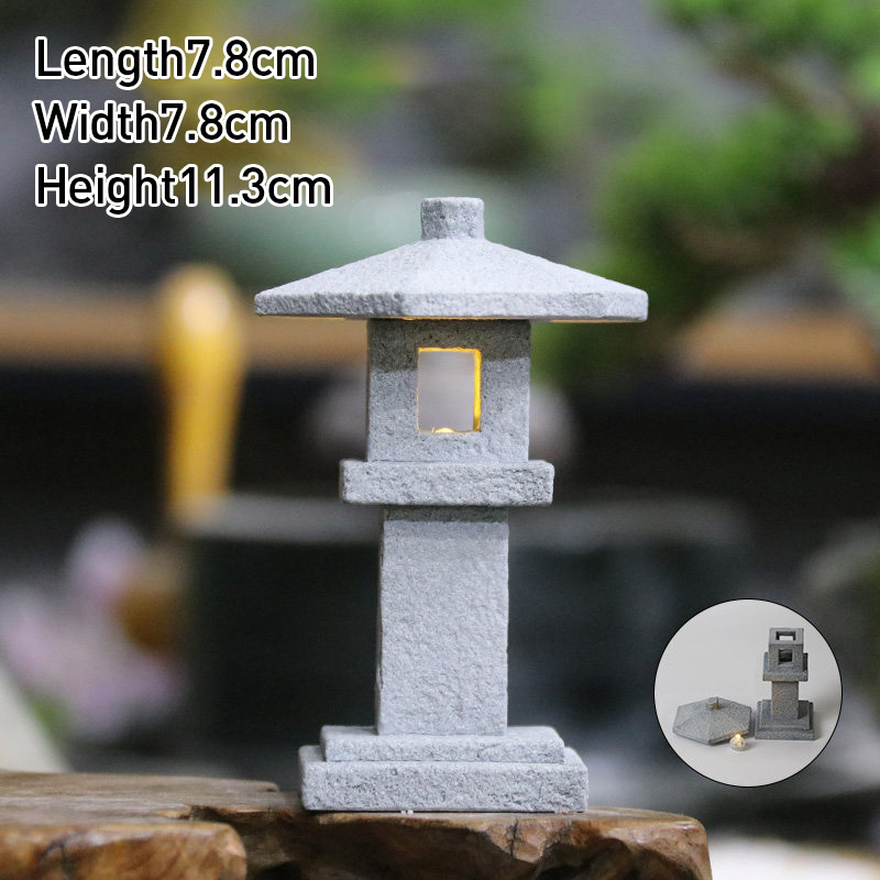 Vintage Zen miniatuur zandstee - Bonsai Garden Japan recensie en prijs