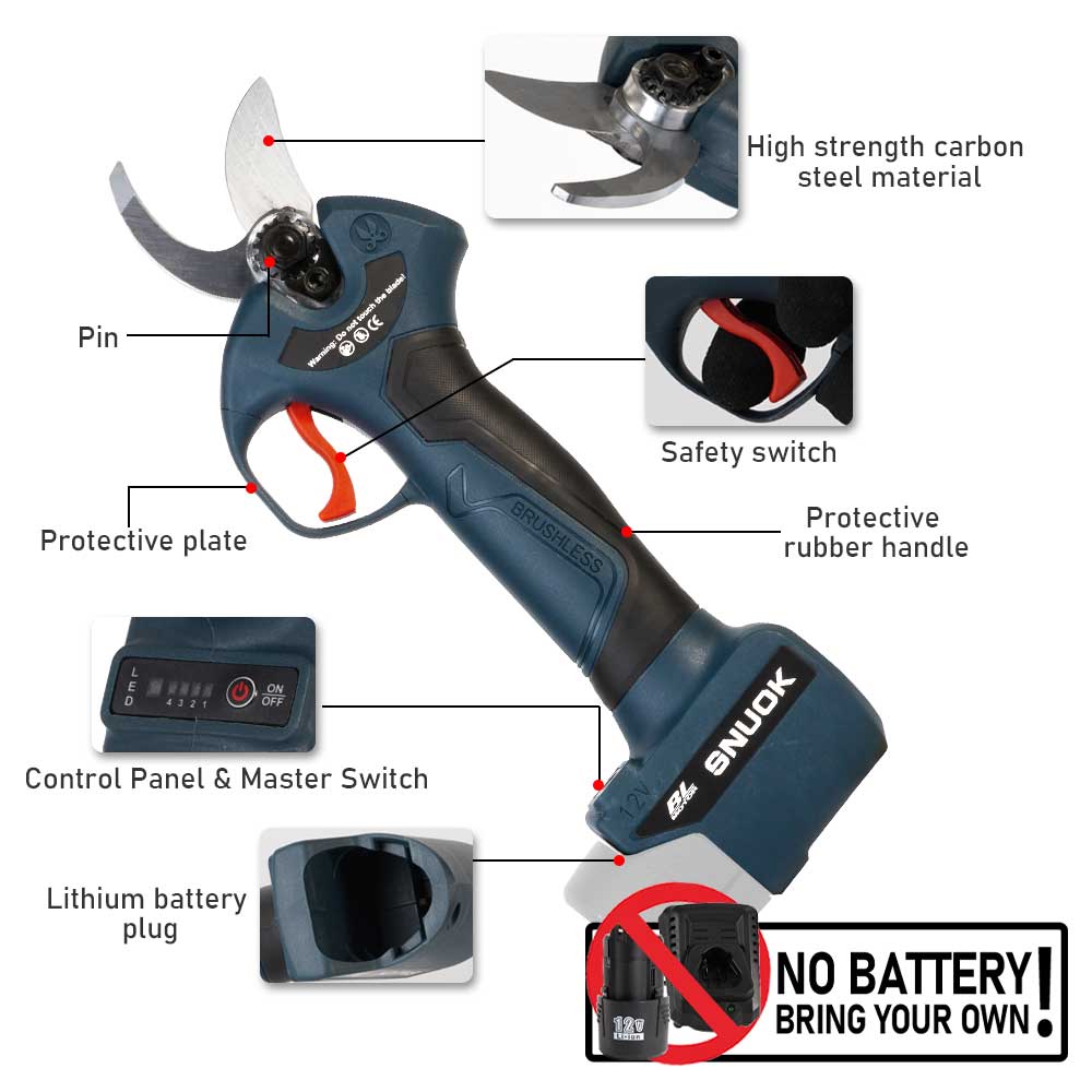 SNUOK 12V Borstelloze Elektris - Bonsai Garden Accessories recensie en prijs