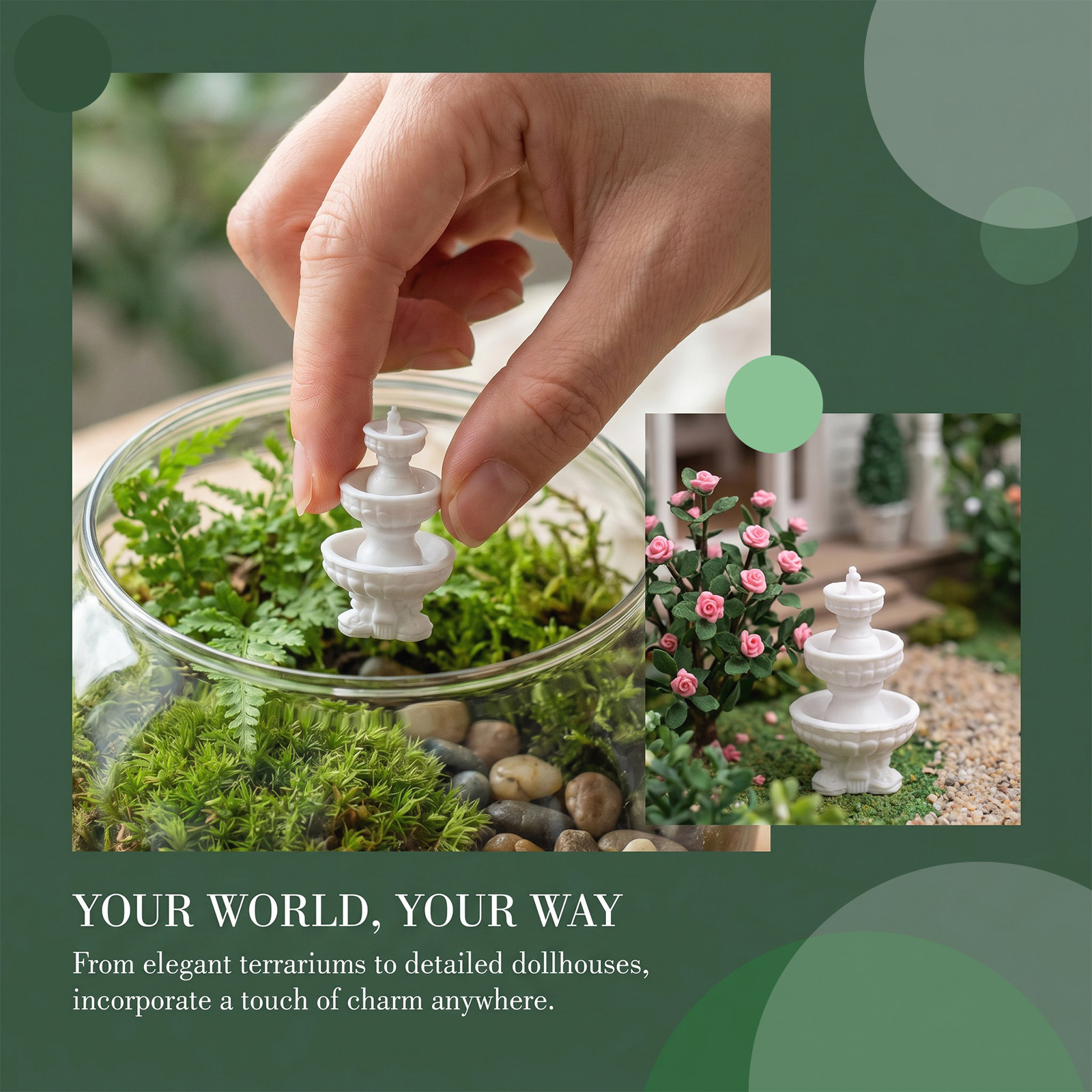 Micro Landschapsfontein Plasti - Bonsai Garden Fountain recensie en prijs