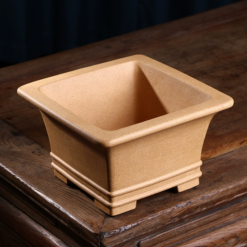 Pruple Sand Square Bonsai Pot, - Bonsai Garden With Sand recensie en prijs