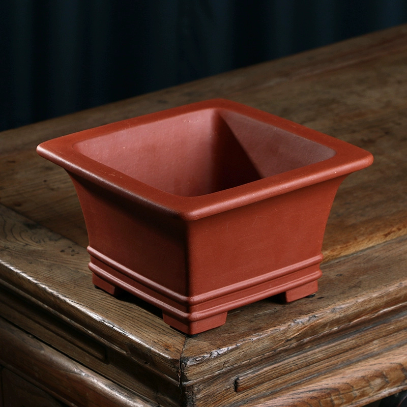 Pruple Sand Square Bonsai Pot, - Bonsai Garden With Sand recensie en prijs