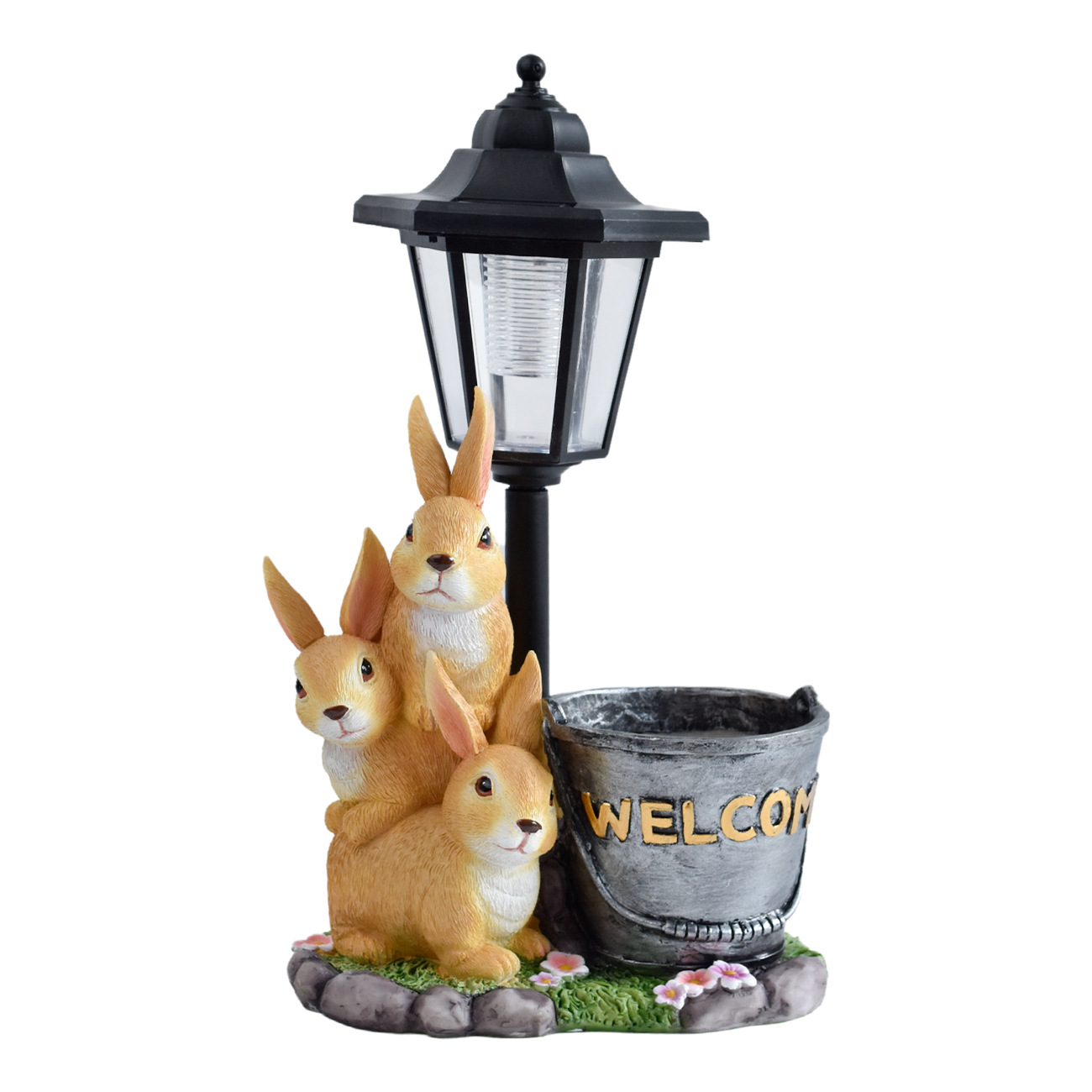 Nieuwe konijnen-vormige zonne- - Bonsai Garden Accessories recensie en prijs