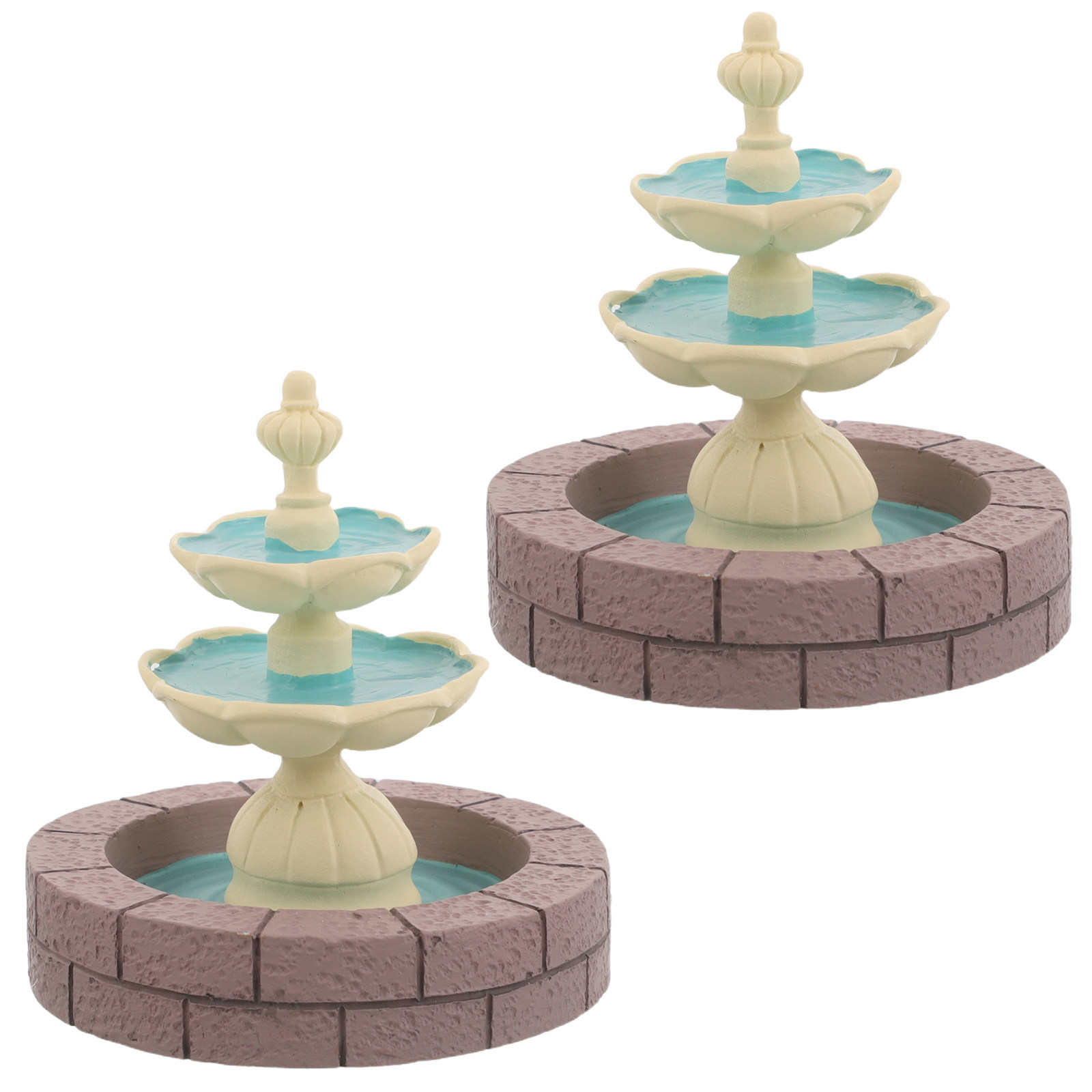 2 stuks miniatuur harsfontein  - Bonsai Garden Fountain recensie en prijs
