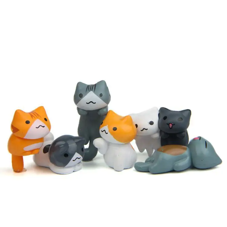6 stks/set Cartoon Lucky pvc K - Bonsai Garden Japan recensie en prijs